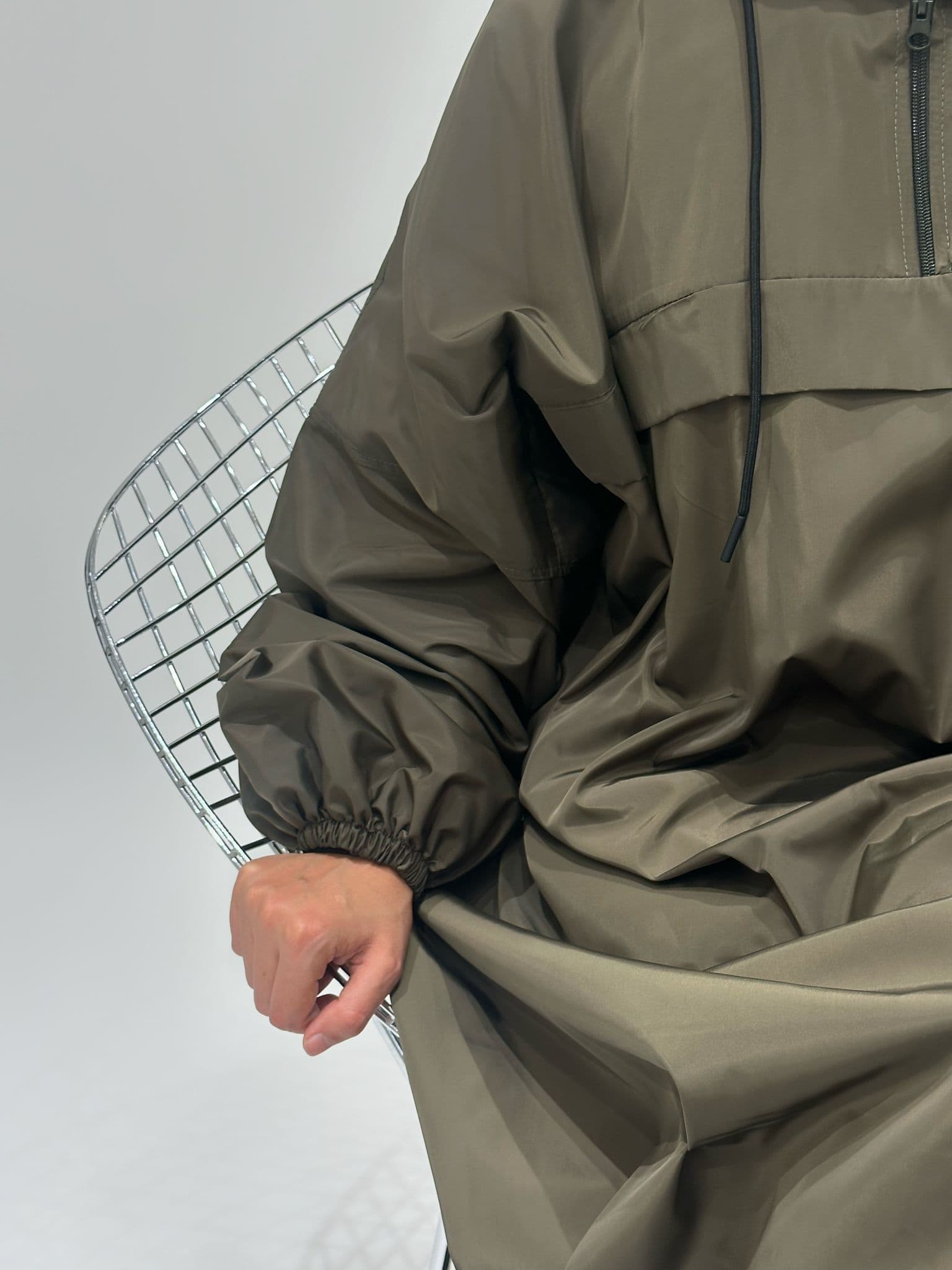 Abaya Imperméable kaki