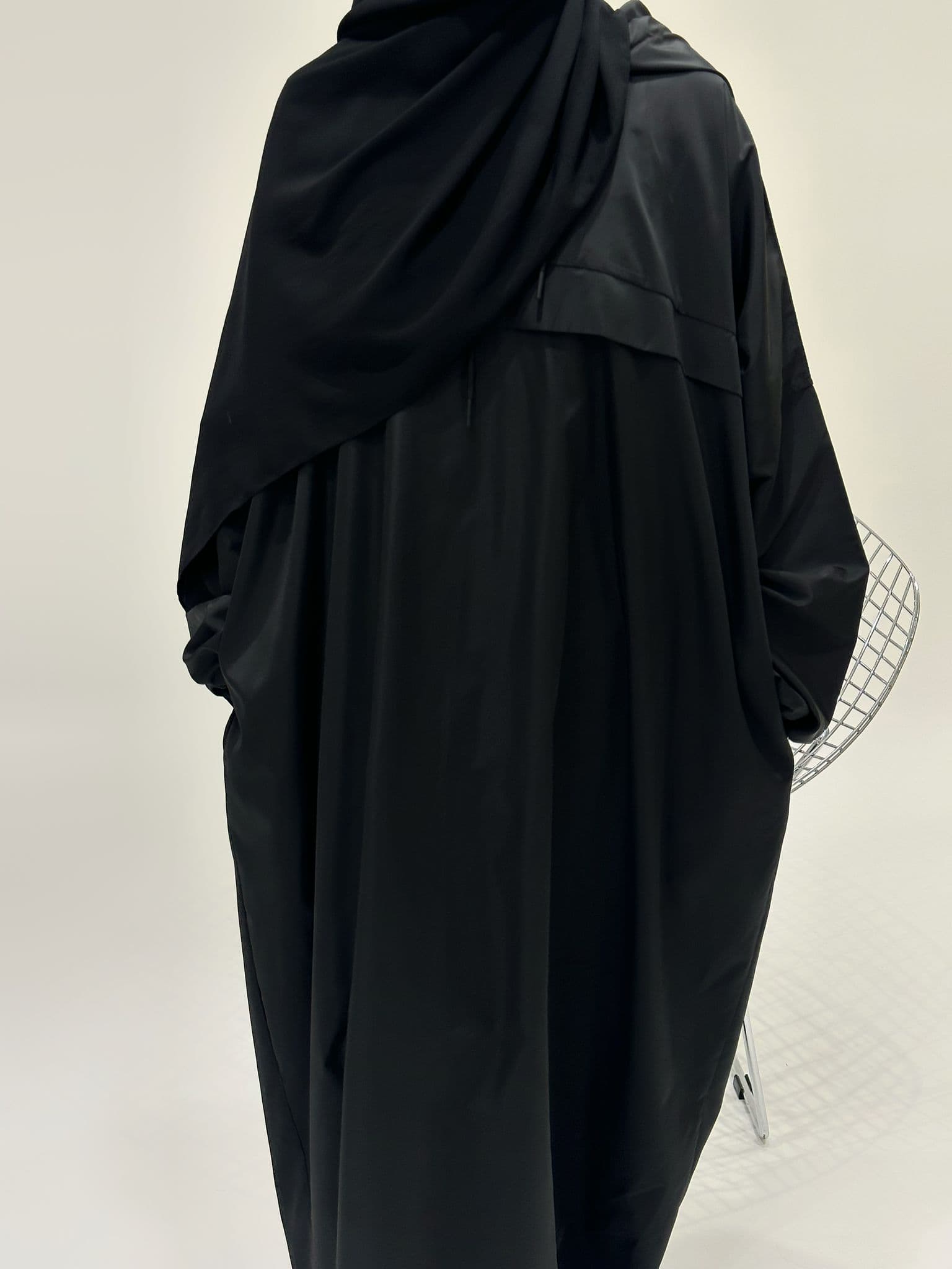 Abaya Imperméable noire