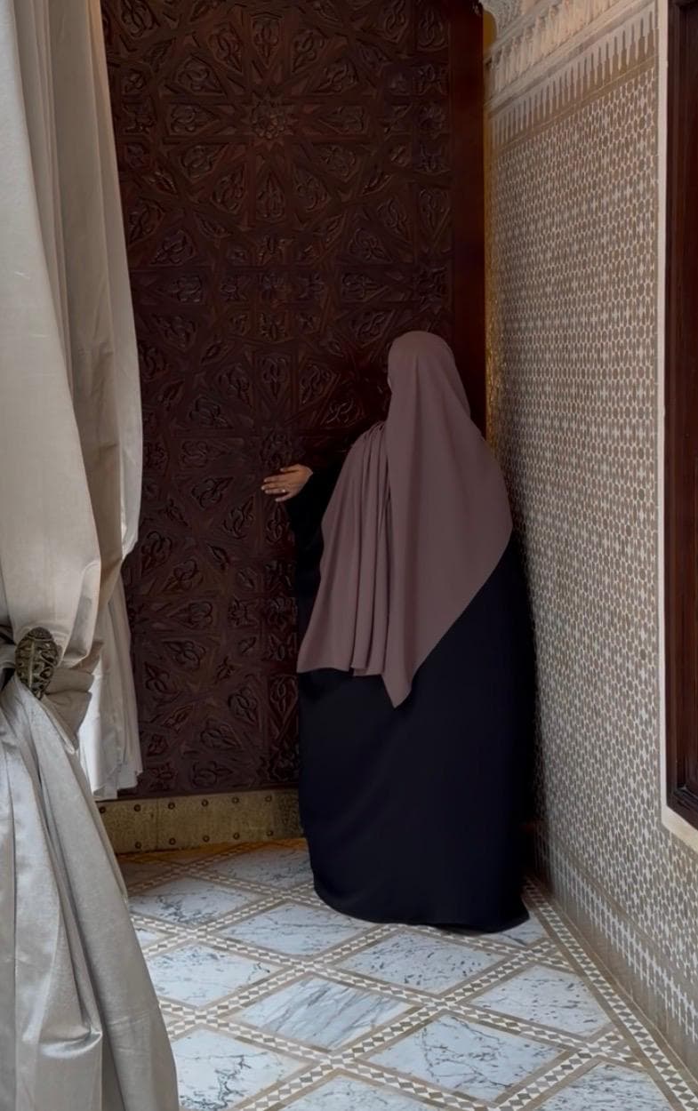 ABAYA MYLA noir