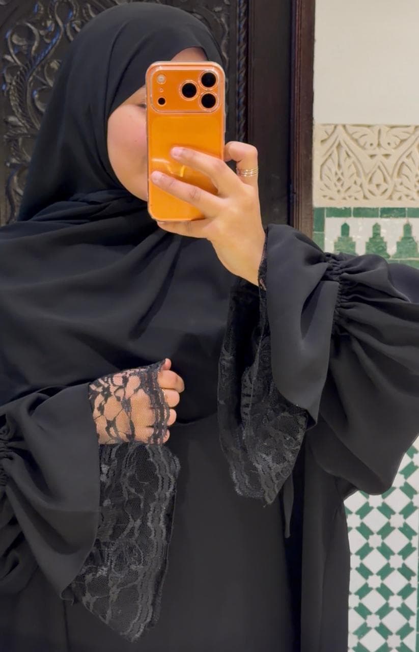abaya NAJMA noir