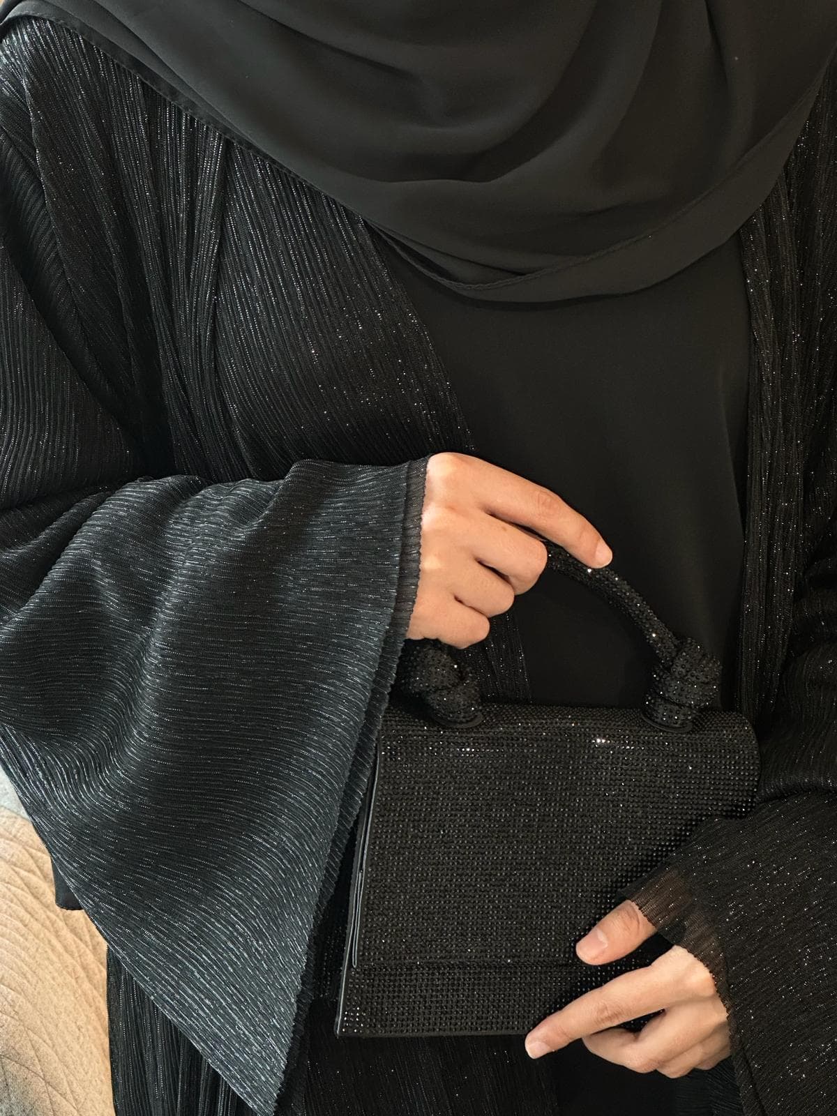 Abaya ouverte JESSY NOIR