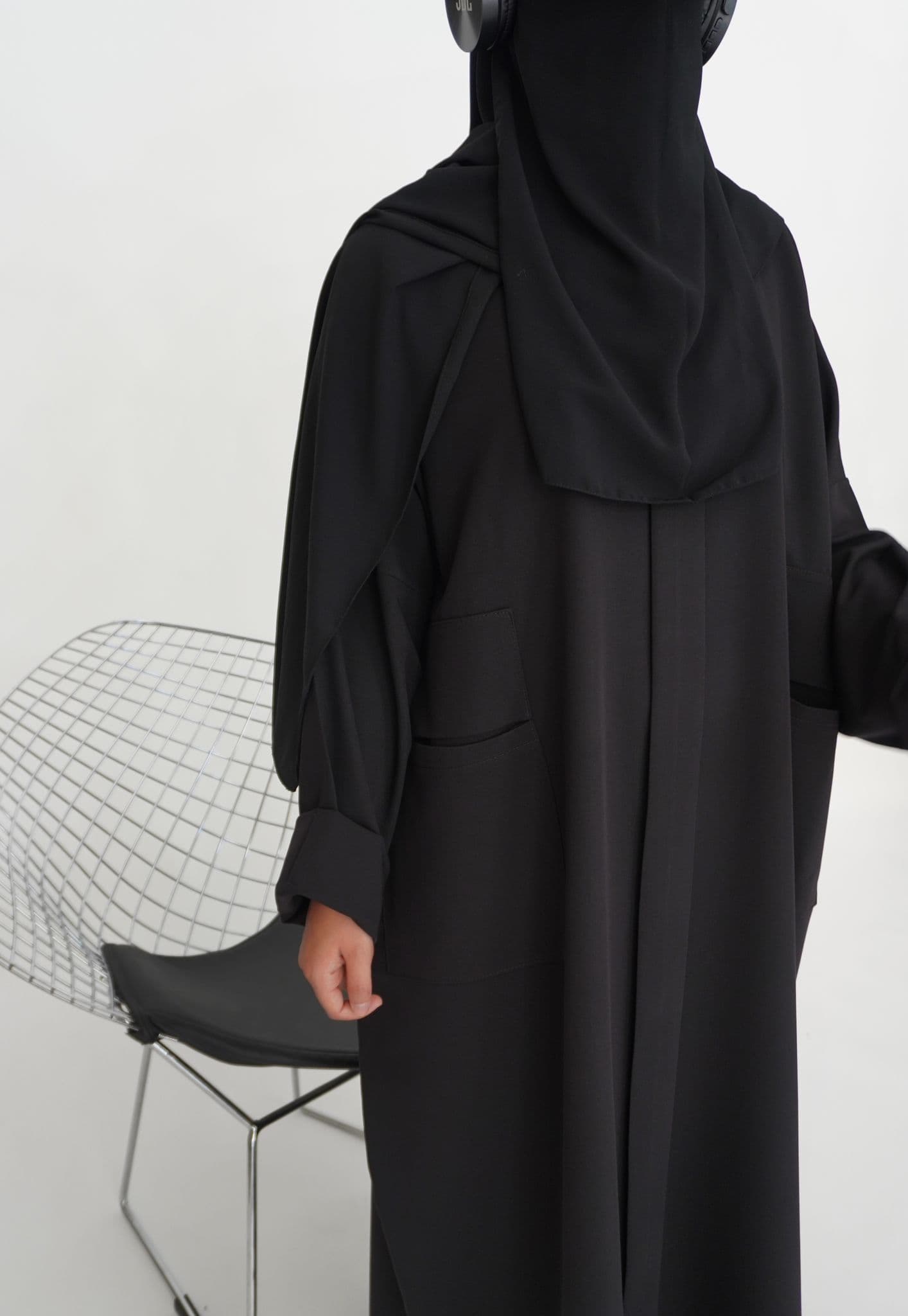 ABAYA PRADAA noir