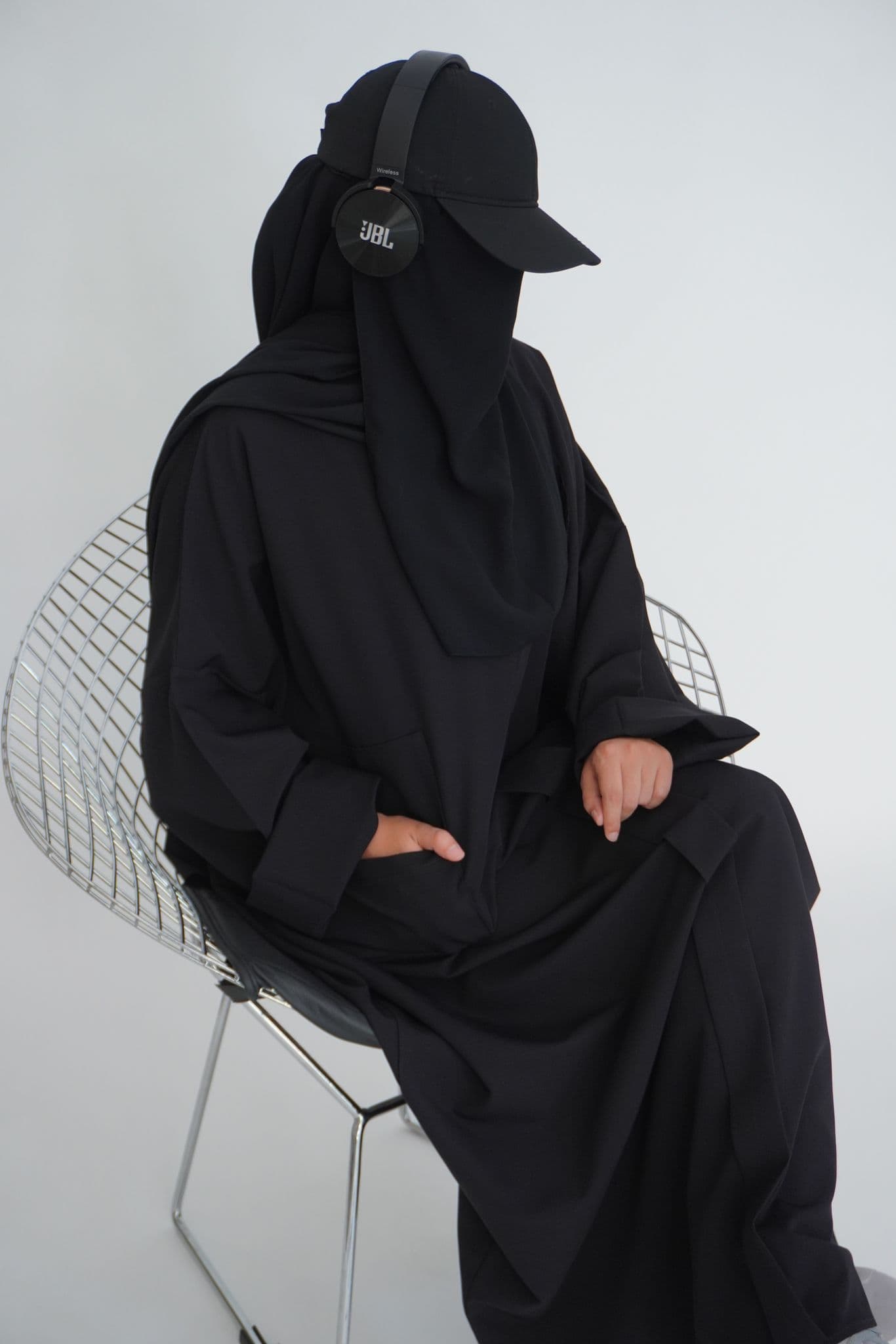 ABAYA PRADAA noir