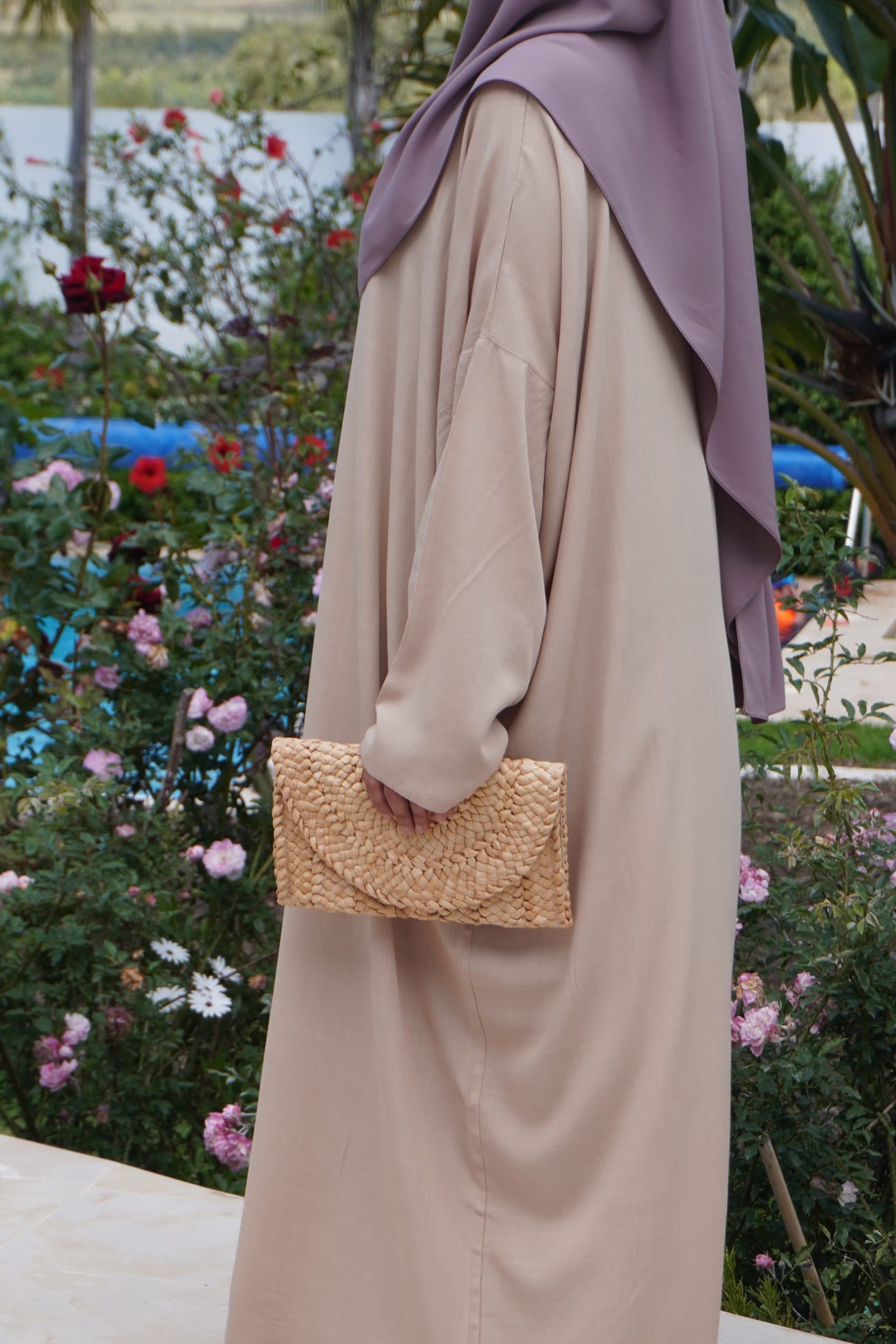 ABAYA SOFT brun en lin