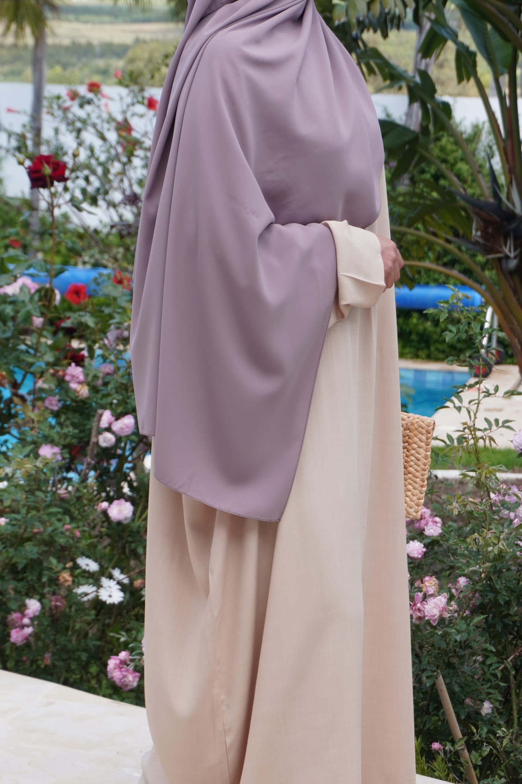 ABAYA SOFT brun en lin