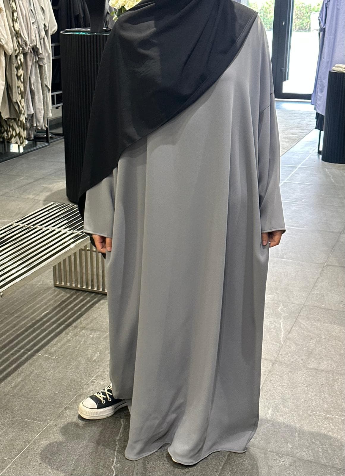 ABAYA SOFT GRIS