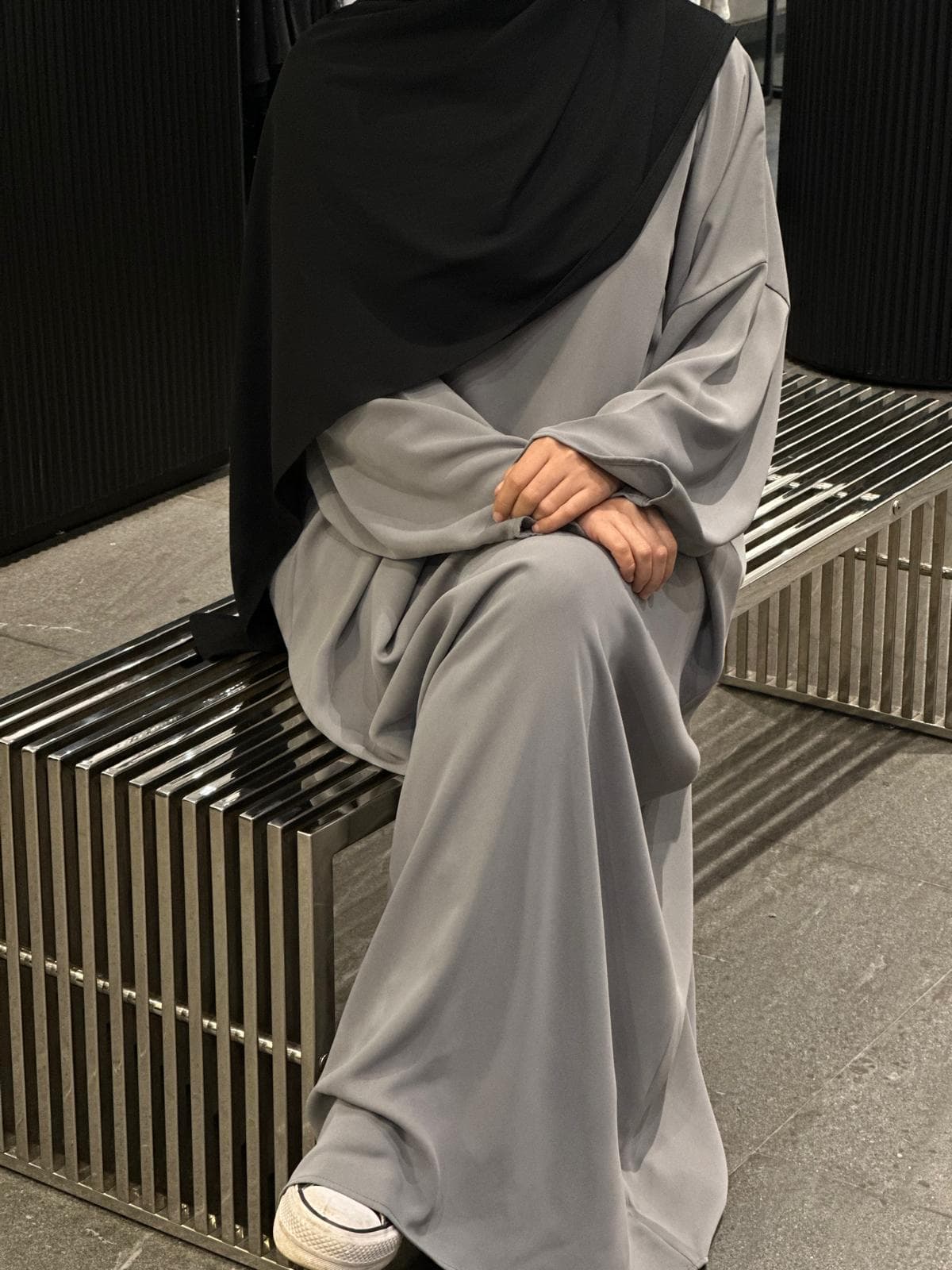 ABAYA SOFT GRIS