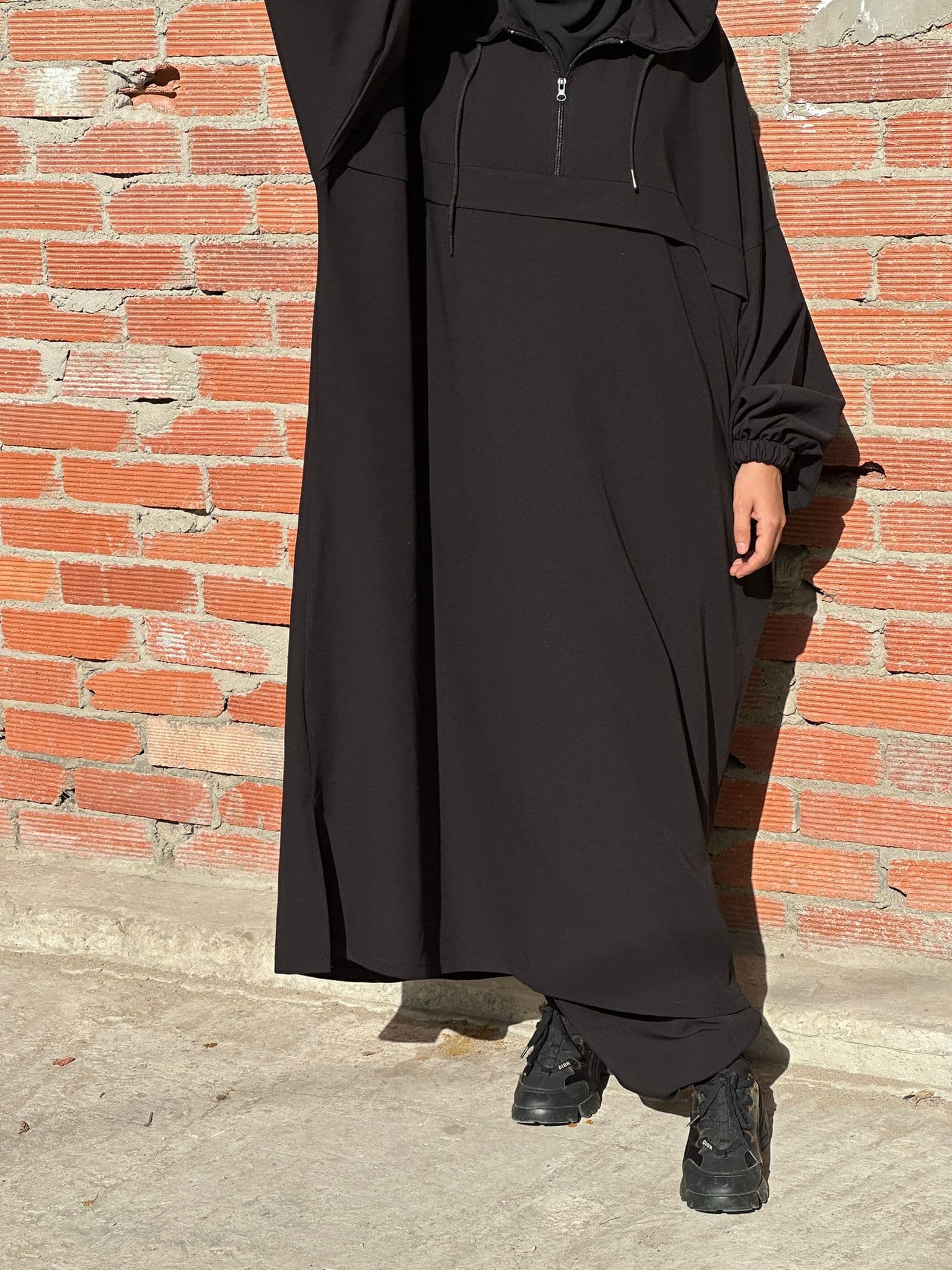 Abaya SWEAT NOIR