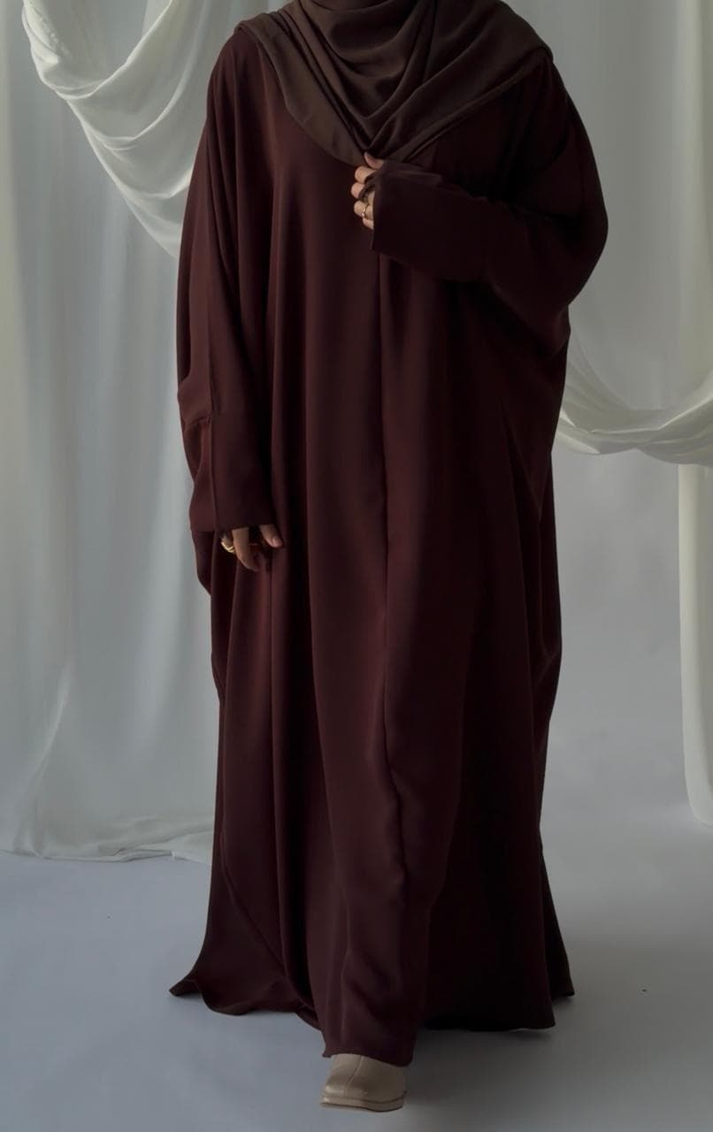 abaya TAQWA marron glacé