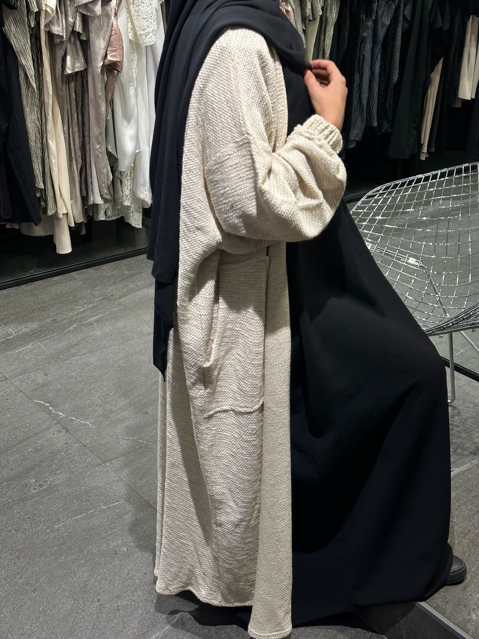 CARDIGAN ALBA beige