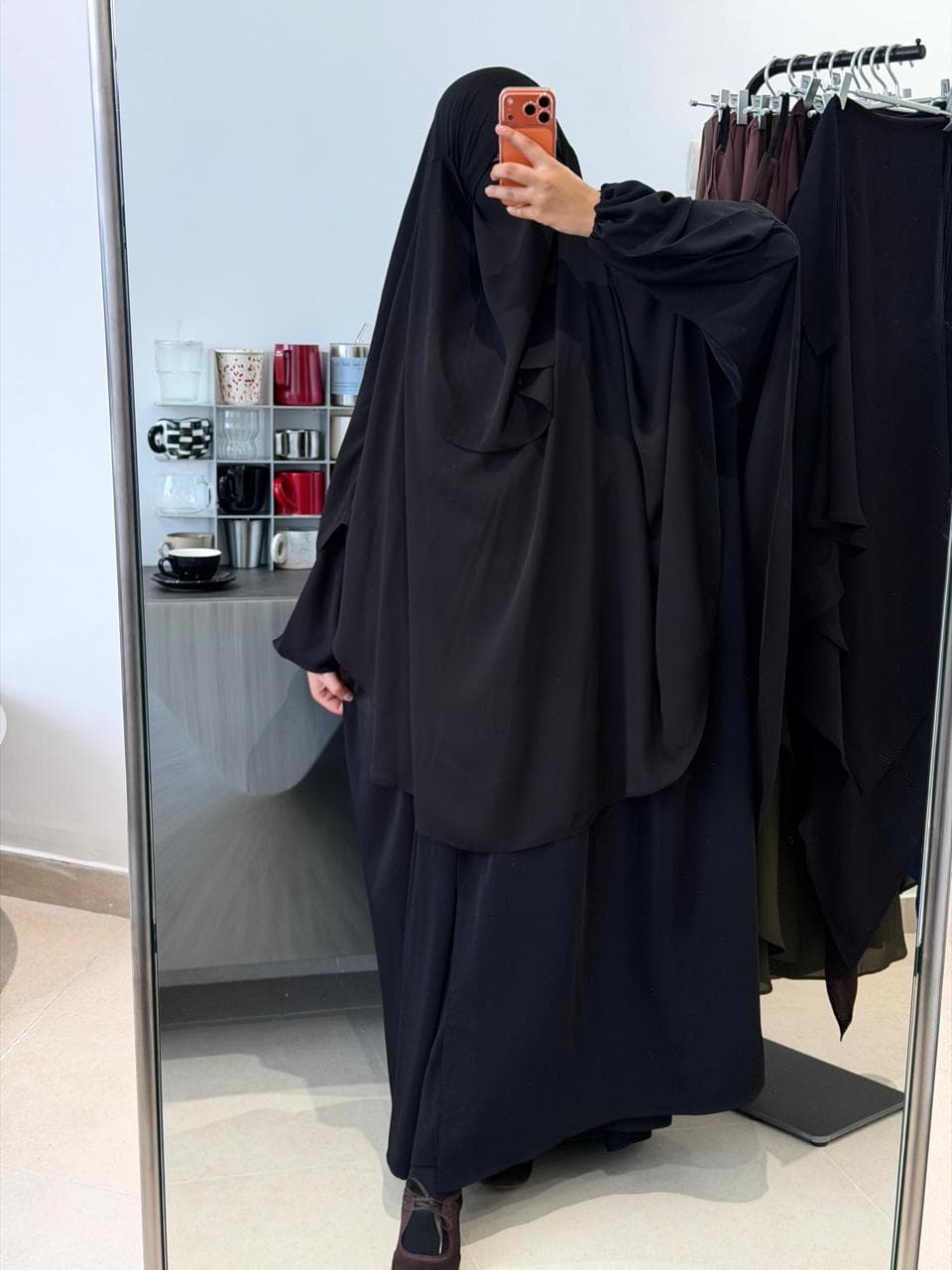 KHIMAR LONG ARRONDI