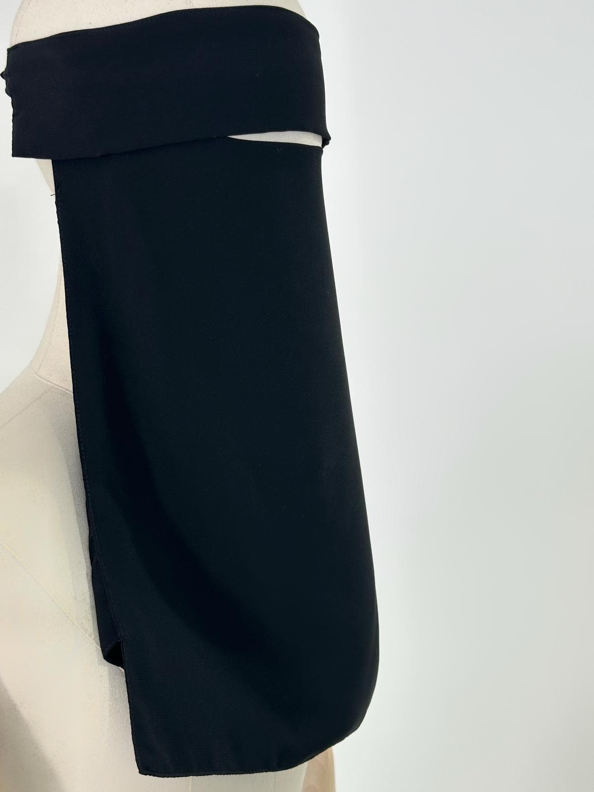 NIQAB noir (pour manger)