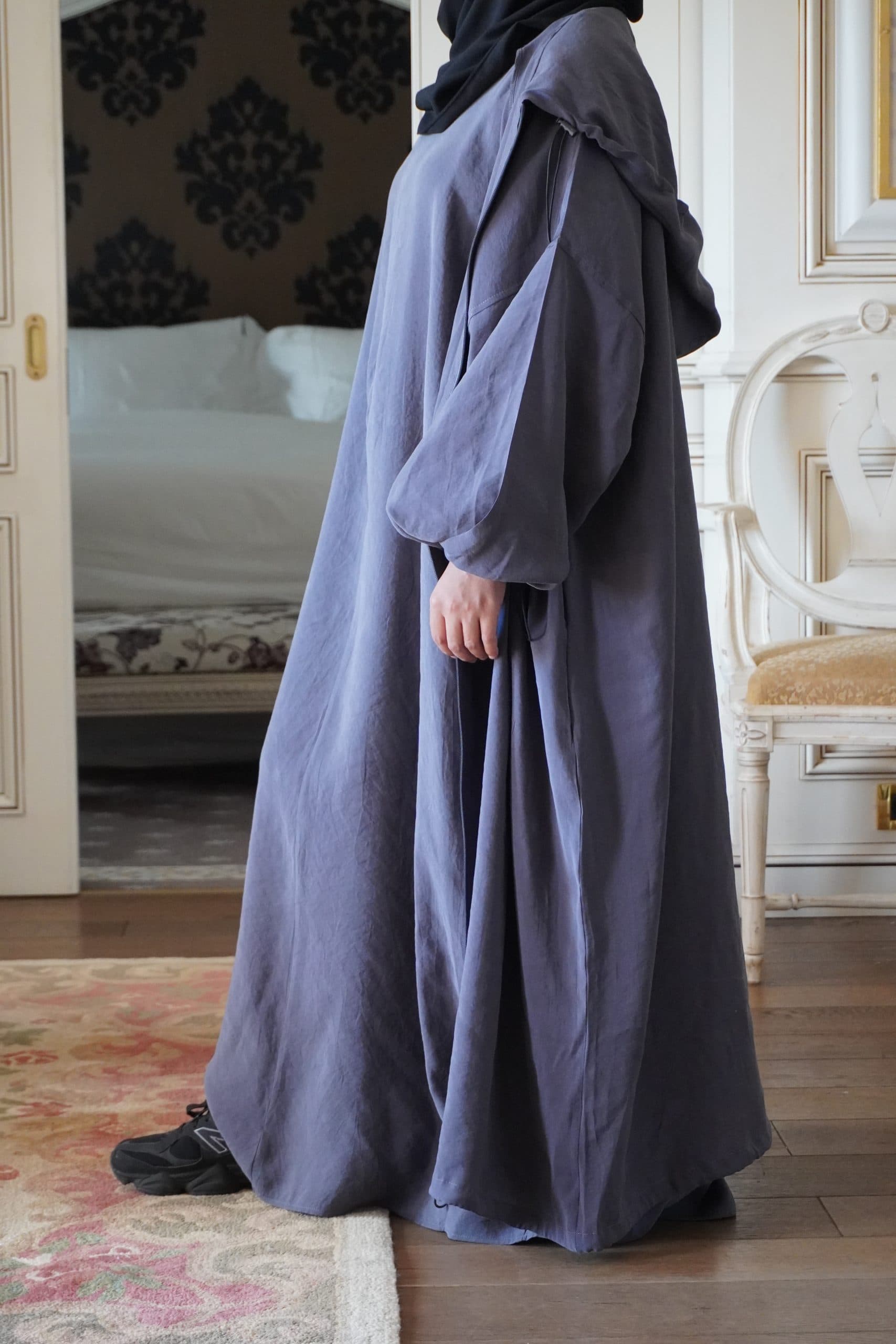 PARKA light Tencel gris