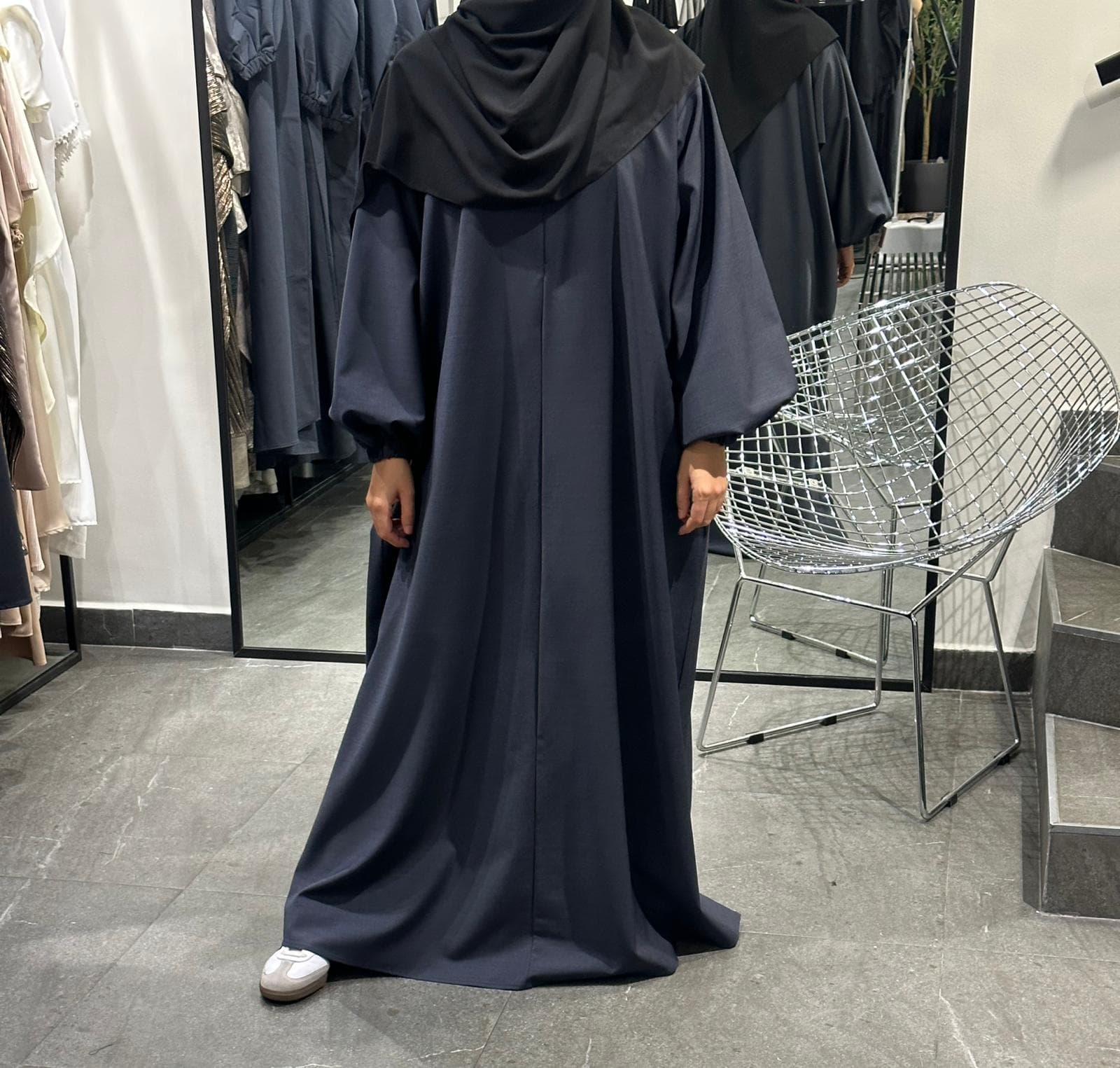 THE BASIC ABAYA (bleu nuit)