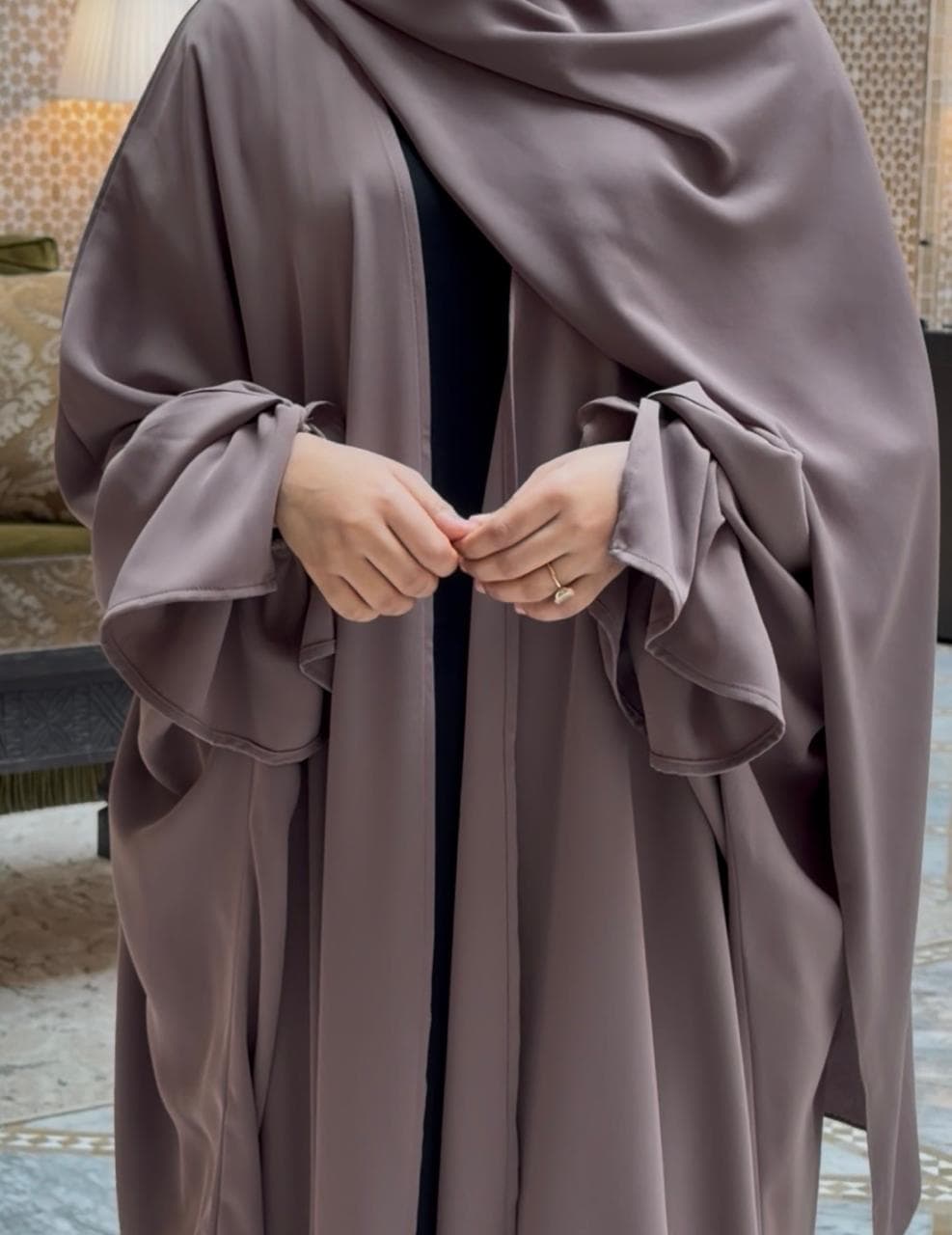 ABAYA MYLA TAUPE
