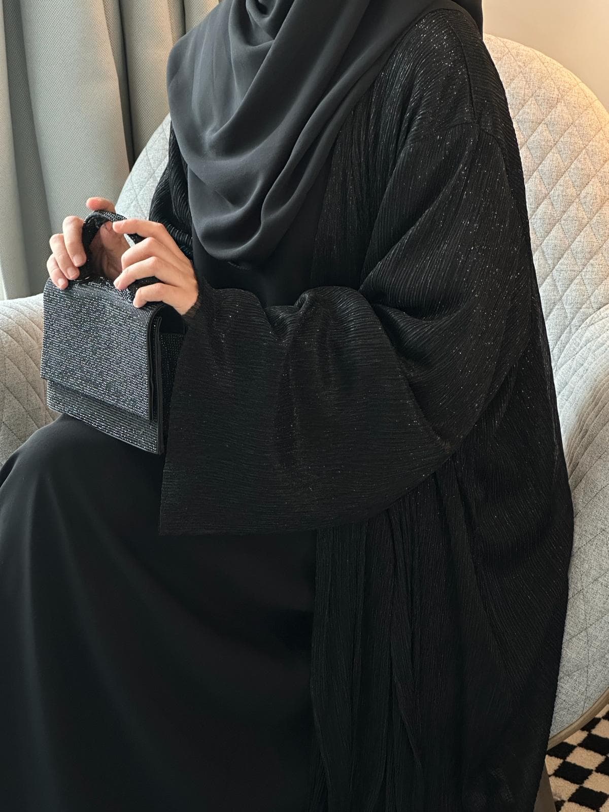Abaya ouverte JESSY NOIR