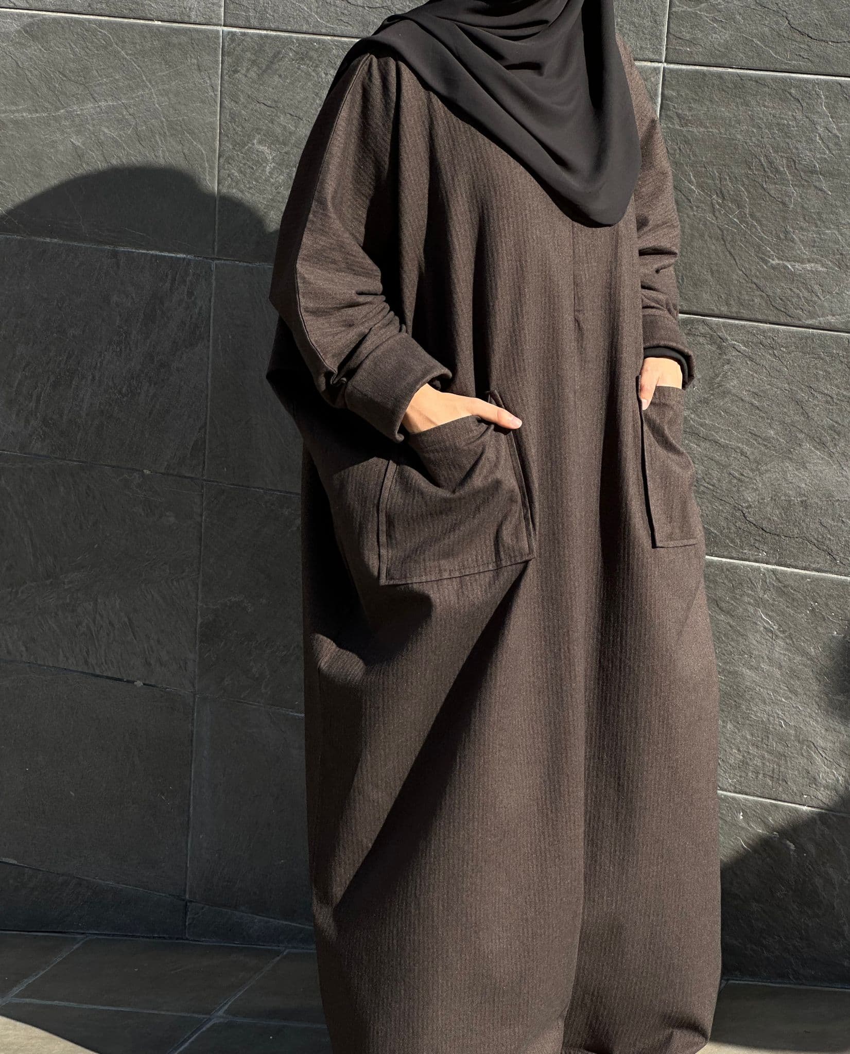 Abaya YELIA Marron
